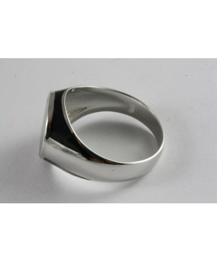 Men’s Ring Black Stone Seal Ring Silver Ring 925 Silver Black Onyx Ring, Handmade 925 Sterling Silver Ring, Natural Black Onyx Ring | Save 33% - Rajasthan Living 7