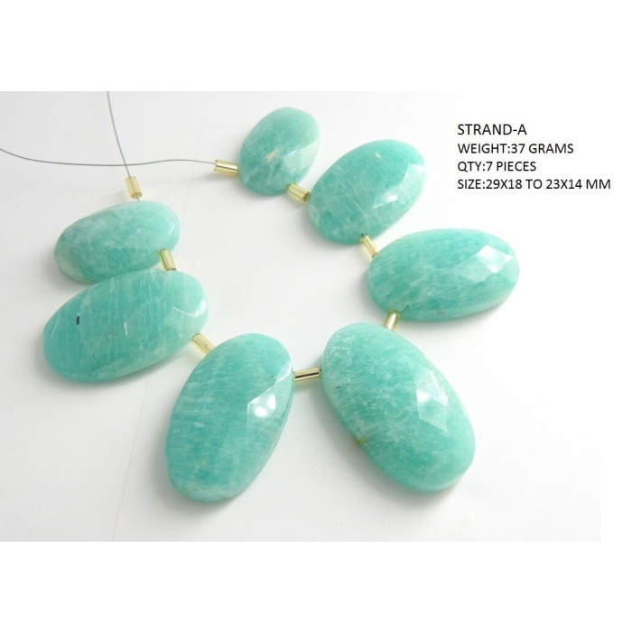 Amazonite Faceted Fancy Shape Briolette,Gemstone Cabochon,Loose Stone,Handmade Bead,For Making Necklace Jewelry 100%Natural | Save 33% - Rajasthan Living 6