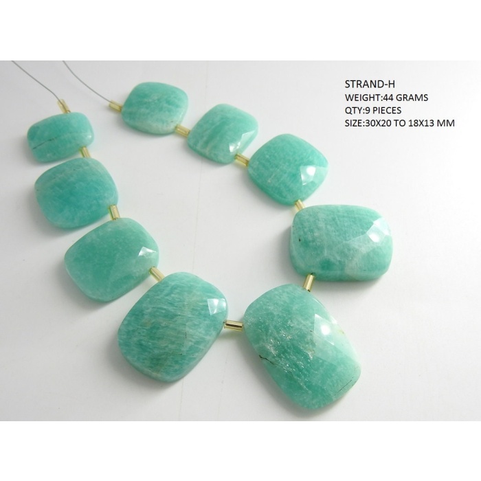 Amazonite Faceted Fancy Shape Briolette,Gemstone Cabochon,Loose Stone,Handmade Bead,For Making Necklace Jewelry 100%Natural | Save 33% - Rajasthan Living 13