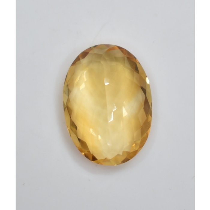 100% Natural African Mins Faceted Shape Oval Size 22×18.5×9.5 MM Weight 24.85 Carat Citrine For Making Jewelry Loose Citrine | Save 33% - Rajasthan Living 8