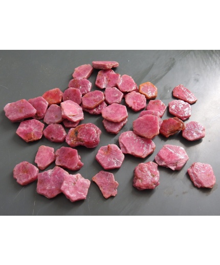 African Ruby Natural Crystal Rough Slice,Slab,Raw Stone,Loose Bead,Minerals Gemstone,Wholesaler,Supplies,10Piece 10To15MM Long Approx RC-1 | Save 33% - Rajasthan Living 3