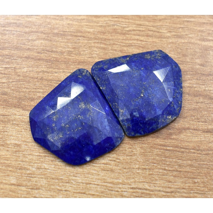 Natural Lapis Lazuli Gemstone,Lapis Lazuli Pair, Beautiful Stone Make For Earings,Blue Color Lapis Lazuli,Lapis lazuli,Fancy Item. | Save 33% - Rajasthan Living 6