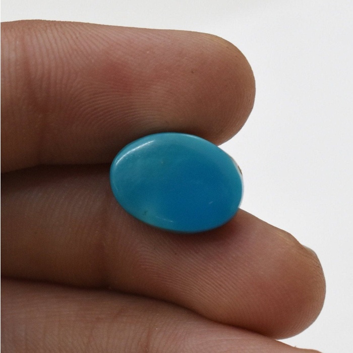 100% Natural Arizona Turquoise Loos Stones For Making Things In Jewelry Shape Oval Size 14×10.5×7.5 MM Weight 7.25 Carat | Save 33% - Rajasthan Living 8