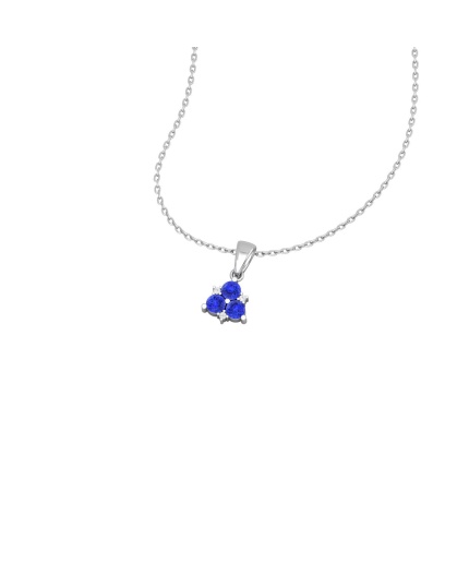 Dainty 14K Gold Natural Tanzanite Necklace, Minimalist Diamond Pendant, December Birthstone, Gift for her, Unique Diamond Layering Necklace | Save 33% - Rajasthan Living 3