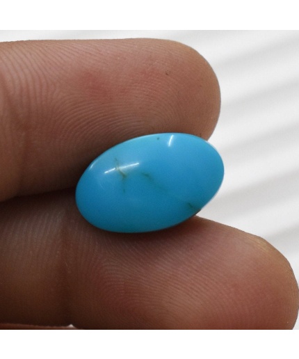 100% Natural Arizona Turquoise Loos Stones For Making Things In Jewelry Shape Oval Size 15×9.5×7.40 MM Weight 7.40 Carat | Save 33% - Rajasthan Living 3