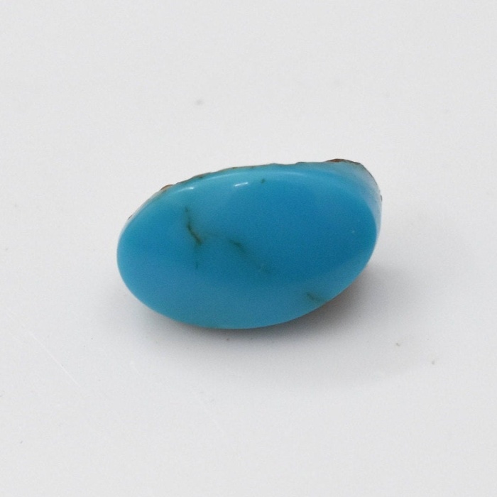 100% Natural Arizona Turquoise Loos Stones For Making Things In Jewelry Shape Oval Size 15×9.5×7.40 MM Weight 7.40 Carat | Save 33% - Rajasthan Living 8