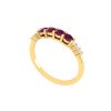14K Dainty Natural Rhodolite Garnet Eternity Band, Everyday Wedding Ring For Women, Gold Ring For Her, January Birthstone, Promise Ring | Save 33% - Rajasthan Living 20
