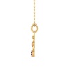 14K Solid Gold Natural Rhodolite Garnet Designer Necklace, Diamond Pendant For Her, Gold Necklaces For Women, January Birthstone Pendant | Save 33% - Rajasthan Living 20