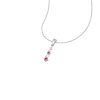 14K Dainty Gold Natural Pink Spinel Designer Necklace, Handmade Diamond Pendant For Her, Gold Necklaces For Women, August Birthstone Pendant | Save 33% - Rajasthan Living 17