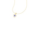14K Dainty Natural Tanzanite 14K Solid Gold Designer Necklace, Diamond Pendant, Everyday Gemstone Necklace For Women, December Birthstone | Save 33% - Rajasthan Living 21
