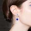 Dainty 14K Tanzanite Dangle Earrings, Handmade Jewelry, Natural Tanzanite Earrings, Round Gemstone Earrings, Party Jewelry, Gift For Women | Save 33% - Rajasthan Living 18