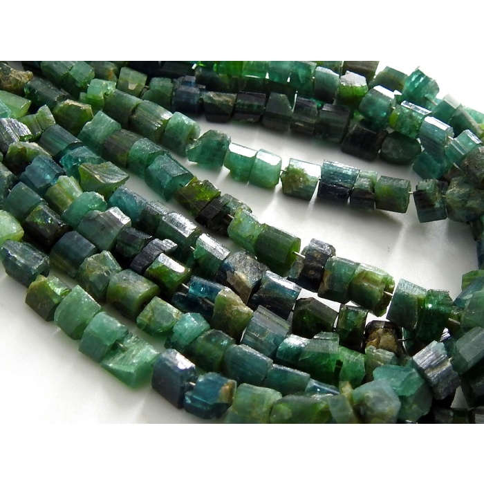 Green Tourmaline Natural Crystals,Minerals,Rough,Tubes,Nuggets,Chip,Uncut,Loose Raw,Minerals,Necklace,Bracelet 10Inch 7To4MM Approx RB2 | Save 33% - Rajasthan Living 9