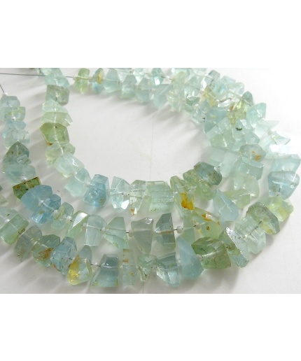 Aquamarine Faceted Tumble,Nugget,Loose Stone,Handmade Bead,Beaded Bracelet,Wholesaler,Supplies 8Inch 14X7To7X5MM Approx 100%Natural TU1 | Save 33% - Rajasthan Living 3