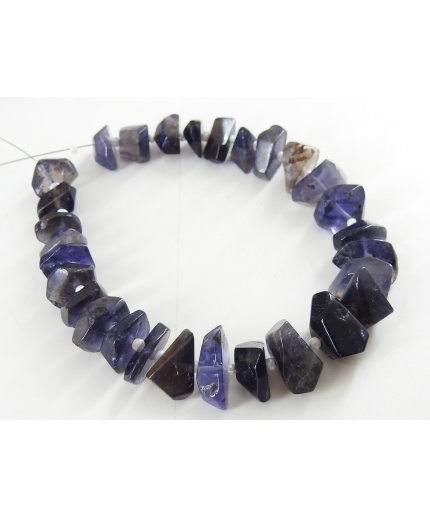 Iolite Faceted Tumble Beads,Nuggets,Irregular Shape,Loose Stone,Handmade,For Making Jewelry,Bracelet, 8Inch 18-10MM Approx,100%Natural TU5 | Save 33% - Rajasthan Living 3