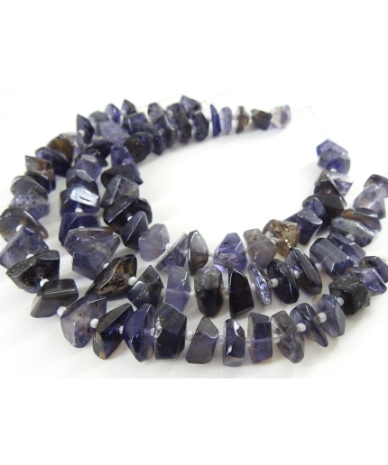 Iolite Faceted Tumble Beads,Nuggets,Irregular Shape,Loose Stone,Handmade,For Making Jewelry,Bracelet, 8Inch 18-10MM Approx,100%Natural TU5 | Save 33% - Rajasthan Living