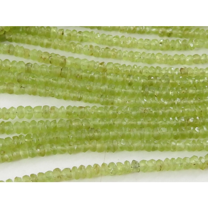 Peridot Smooth Roundel Beads,Matte Polished,Loose Stone,Handmade,Wholesale Price,New Arrival 100%Natural 16Inch Strand (pme)B5 | Save 33% - Rajasthan Living 10