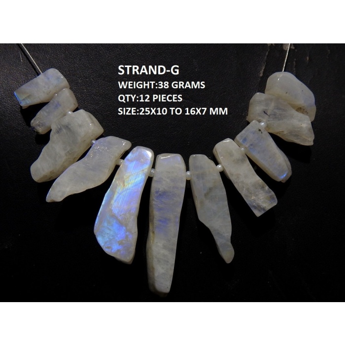 White Rainbow Moonstone Rough Stick,Slab,Nuggets,Polished,Loose Raw,Multi Flashy Fire,Minerals,Wholesaler,Supplies 100%Natural R4 | Save 33% - Rajasthan Living 11
