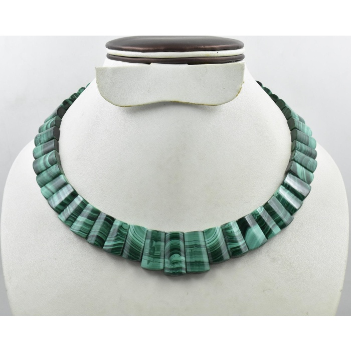 100% Natural Zambian Mines Malachite,Handmade Necklace,Handicraft Necklace,Malachite necklace,Valentines’s Day Gift,Gift For Her,Green Stone | Save 33% - Rajasthan Living 6