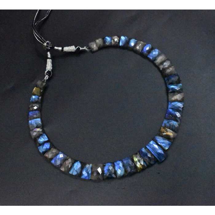Labradorite Necklace,Natural Labradorite Necklace,,Labradorite handmade Necklace,Faceted Labradorite necklace,Blue Labradorite Necklace | Save 33% - Rajasthan Living 8