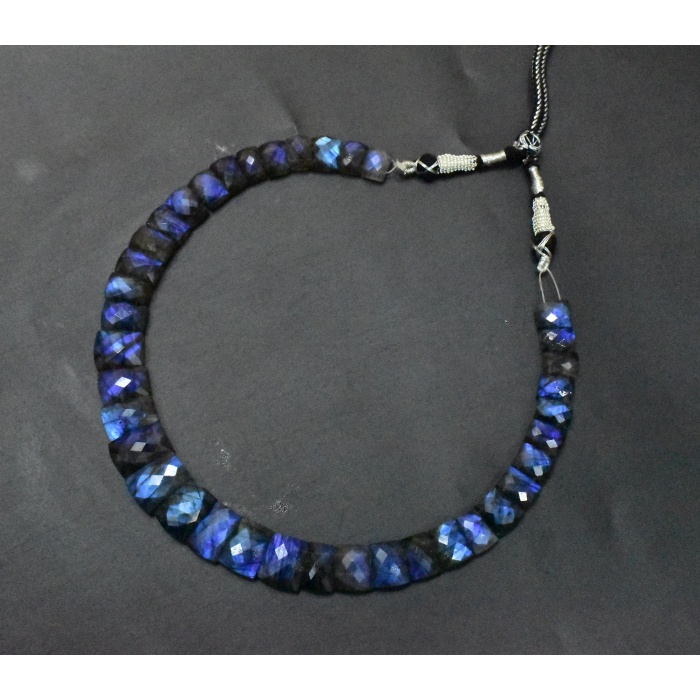 Labradorite Necklace,Natural Labradorite Necklace,,Labradorite handmade Necklace,Faceted Labradorite necklace,Blue Labradorite Necklace | Save 33% - Rajasthan Living 7