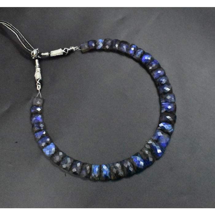 Labradorite Necklace,Natural Labradorite Necklace,,Labradorite handmade Necklace,Faceted Labradorite necklace,Blue Labradorite Necklace | Save 33% - Rajasthan Living 8