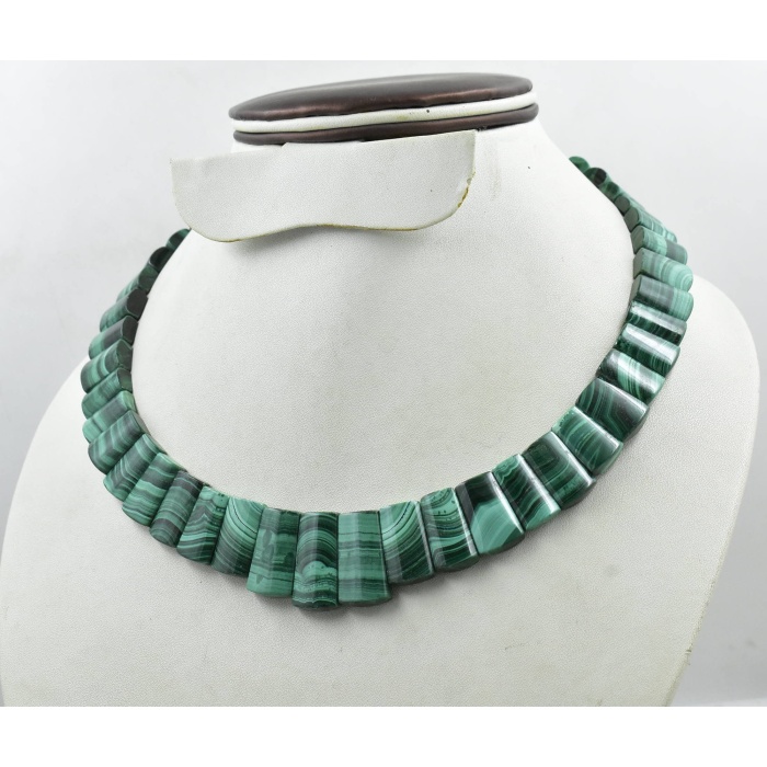 100% Natural Zambian Mines Malachite,Handmade Necklace,Handicraft Necklace,Malachite necklace,Valentines’s Day Gift,Gift For Her,Green Stone | Save 33% - Rajasthan Living 8