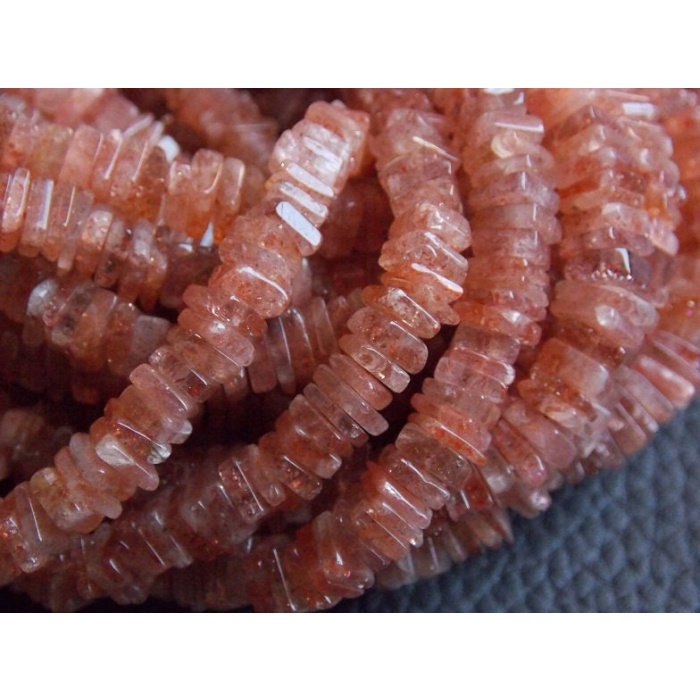 16Inch Strand,Natural Sunstone Smooth Heishi,Square,Cushion,Beads,Wholesale Price,New Arrival (pme) H1 | Save 33% - Rajasthan Living 9