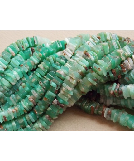 Chrysoprase Smooth Heishi,Square,Cushion,Multi Shaded,Handmade,Loose Stone,Necklace,Wholesaler,Supplies,16Inches Strand,100%Natural,PME-H2 | Save 33% - Rajasthan Living