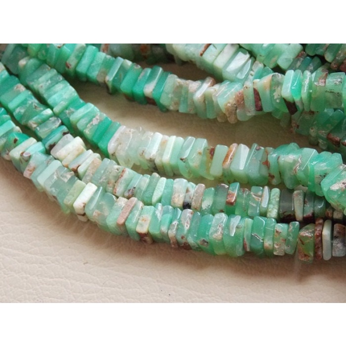 Chrysoprase Smooth Heishi,Square,Cushion,Multi Shaded,Handmade,Loose Stone,Necklace,Wholesaler,Supplies,16Inches Strand,100%Natural,PME-H2 | Save 33% - Rajasthan Living 7