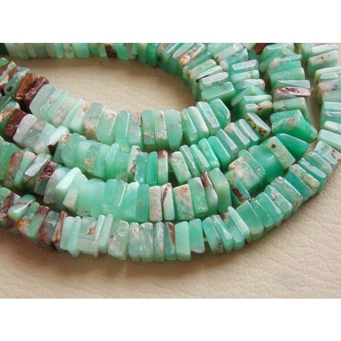 Chrysoprase Smooth Heishi,Square,Cushion,Multi Shaded,Handmade,Loose Stone,Necklace,Wholesaler,Supplies,16Inches Strand,100%Natural,PME-H2 | Save 33% - Rajasthan Living 8