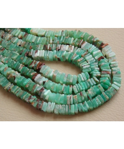 Chrysoprase Smooth Heishi,Square,Cushion,Multi Shaded,Handmade,Loose Stone,Necklace,Wholesaler,Supplies,16Inches Strand,100%Natural,PME-H2 | Save 33% - Rajasthan Living 3