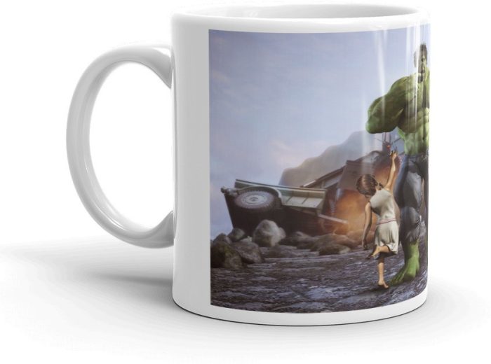 NK Store Incredible Hulk Printed Tea And Coffee Mug (320ml) | Save 33% - Rajasthan Living 7