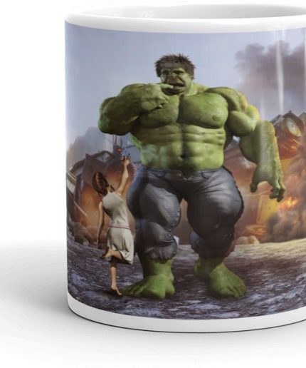 NK Store Incredible Hulk Printed Tea And Coffee Mug (320ml) | Save 33% - Rajasthan Living 3