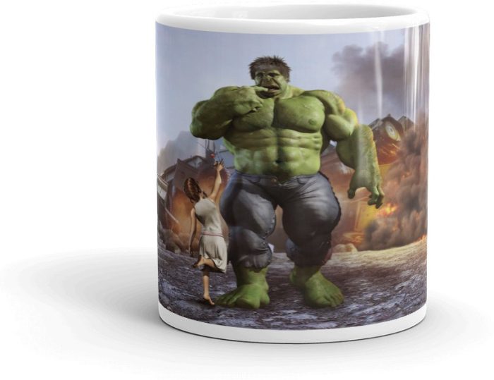 NK Store Incredible Hulk Printed Tea And Coffee Mug (320ml) | Save 33% - Rajasthan Living 6