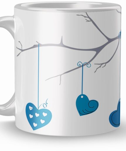 NK Store Printed Love Bird Valentine Day Tea And Coffee Mug (320ml) | Save 33% - Rajasthan Living 3