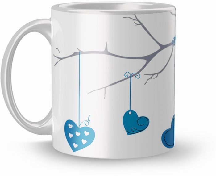 NK Store Printed Love Bird Valentine Day Tea And Coffee Mug (320ml) | Save 33% - Rajasthan Living 6