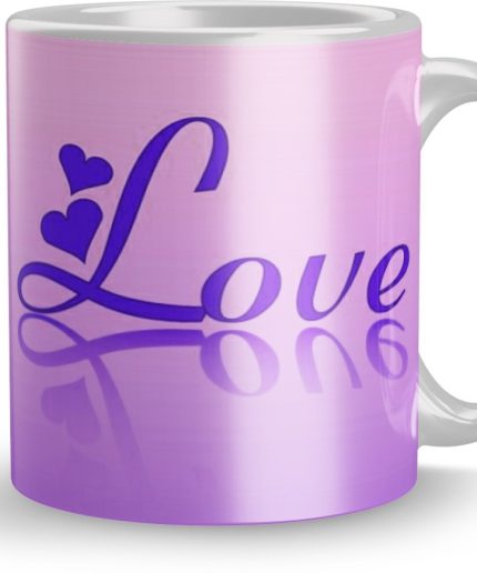 NK Store Printed Love Valentine Day Tea And Coffee Mug (320ml) | Save 33% - Rajasthan Living