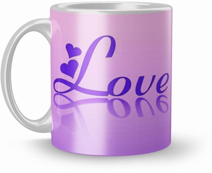 NK Store Printed Love Valentine Day Tea And Coffee Mug (320ml) | Save 33% - Rajasthan Living 6
