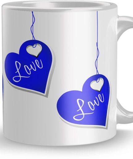 NK Store Printed Love Valentine Day Tea And Coffee Mug (320ml) | Save 33% - Rajasthan Living