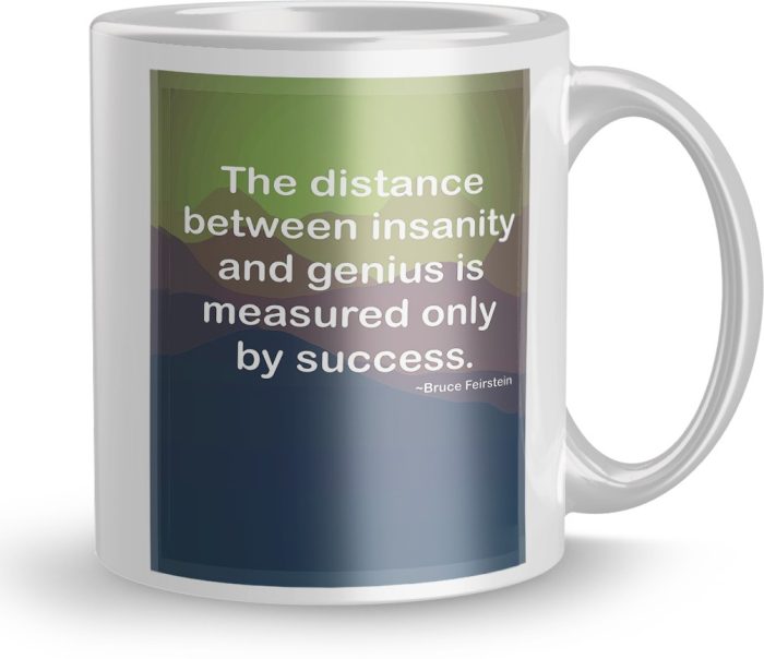 NK Store Printed Measured Only by Success Tea And Coffee Mug (320ml) | Save 33% - Rajasthan Living 6