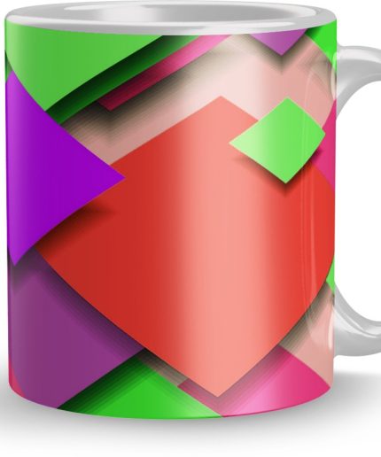 NK Store Printed Multi Color Design Tea And Coffee Mug (320ml) | Save 33% - Rajasthan Living