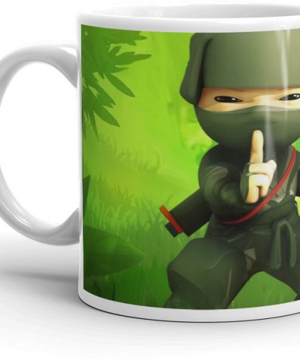 NK Store Ninja Printed Tea and Coffee Cup (320ml) | Save 33% - Rajasthan Living