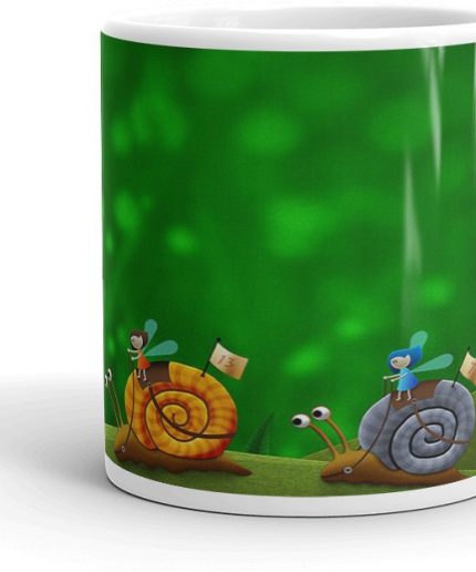 NK Store Snail Racing Tea and Coffee Cup (320ml) | Save 33% - Rajasthan Living 3