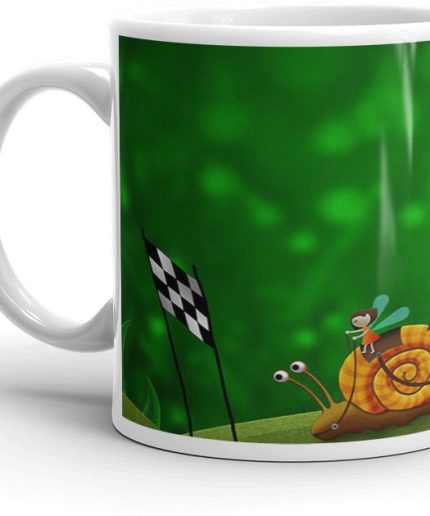 NK Store Snail Racing Tea and Coffee Cup (320ml) | Save 33% - Rajasthan Living