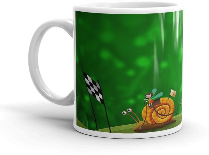 NK Store Snail Racing Tea and Coffee Cup (320ml) | Save 33% - Rajasthan Living 5