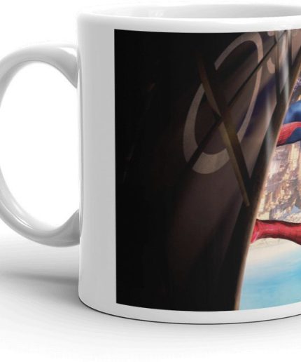 NK Store Spider Man Swings Into Air Tea and Coffee Mug (320ml) | Save 33% - Rajasthan Living 3