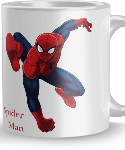 NK Store Printed Spider Men Best Tea And Coffee Mug (320ml) | Save 33% - Rajasthan Living 3