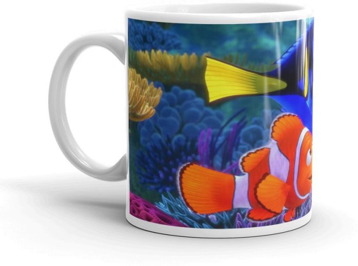 NK Store Swimming Fish Printed Tea And Coffee Mug (320ml) | Save 33% - Rajasthan Living 7