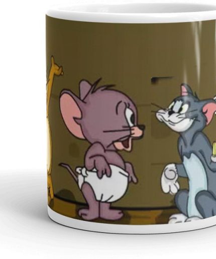 NK Store Tom Jerry and Butch Cat Tea and Coffee Mug (320ml) | Save 33% - Rajasthan Living 3