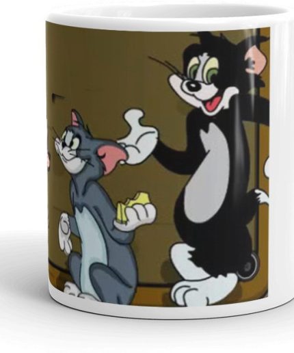 NK Store Tom Jerry and Butch Cat Tea and Coffee Mug (320ml) | Save 33% - Rajasthan Living